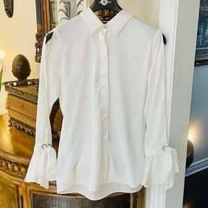 Luleg Beautiful Cold Shoulder Blouse